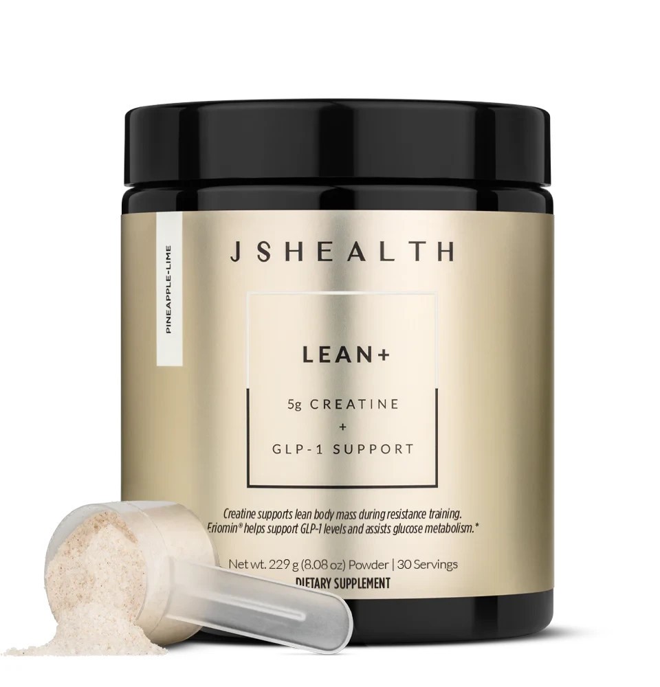 JSHealth Lean+ Creatine Monohydrate Powder for Women – 5g Micronized Creatine