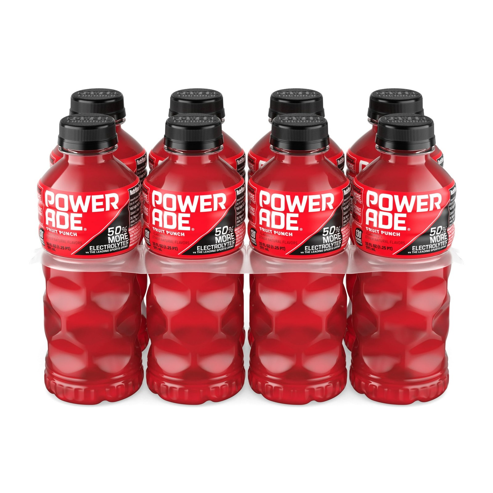 Fruit Punch Electrolyte Sports Drink,20floz Bottles,8 Pack Free Ship in 2 days..