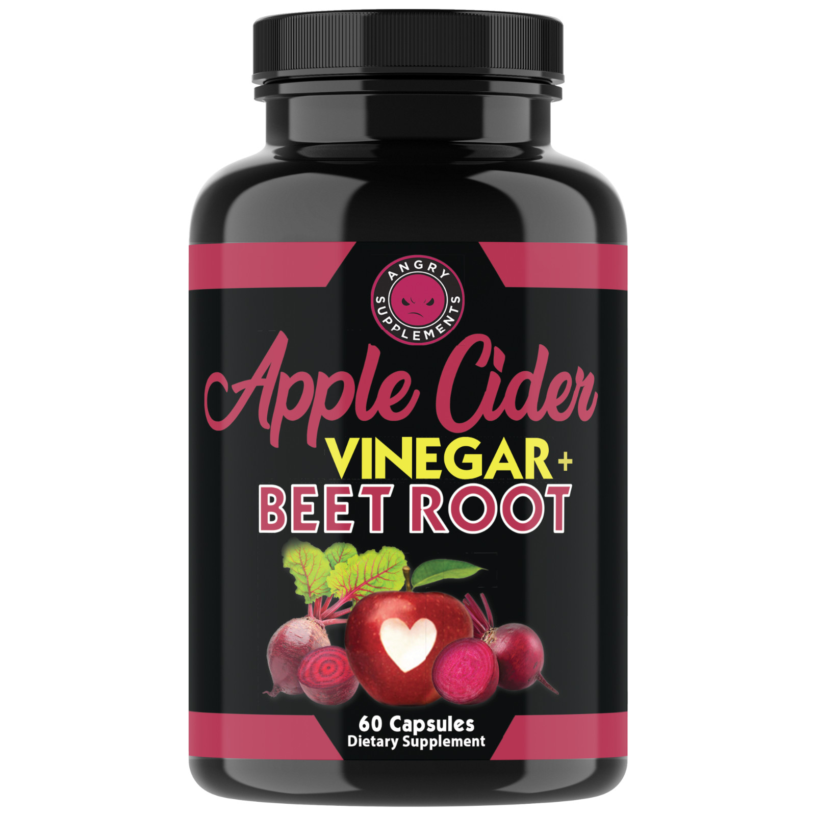 Detox Combo w/ Apple Cider Vinegar & Beet Root+ Monster Test Nitric Oxide 2-PK