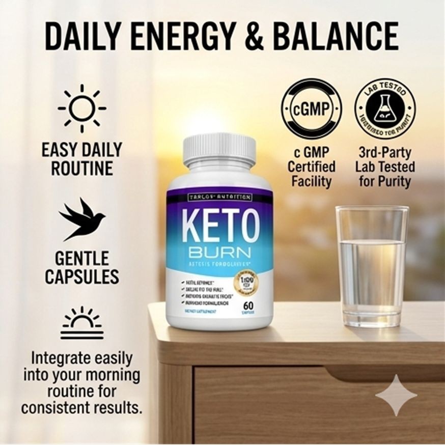 Keto Burn Ketosis Formulation Capsules 120ct – 2 Pack – Energy & Focus Support