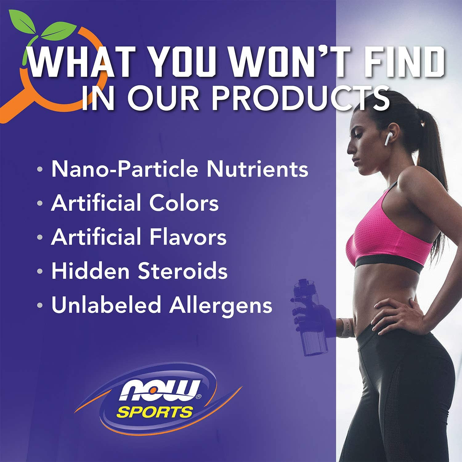 NOW Sports BCAA Blast Powder, 5 G BCAA, 100 Mg Caffeine, Tropical Punch, 21.16oz
