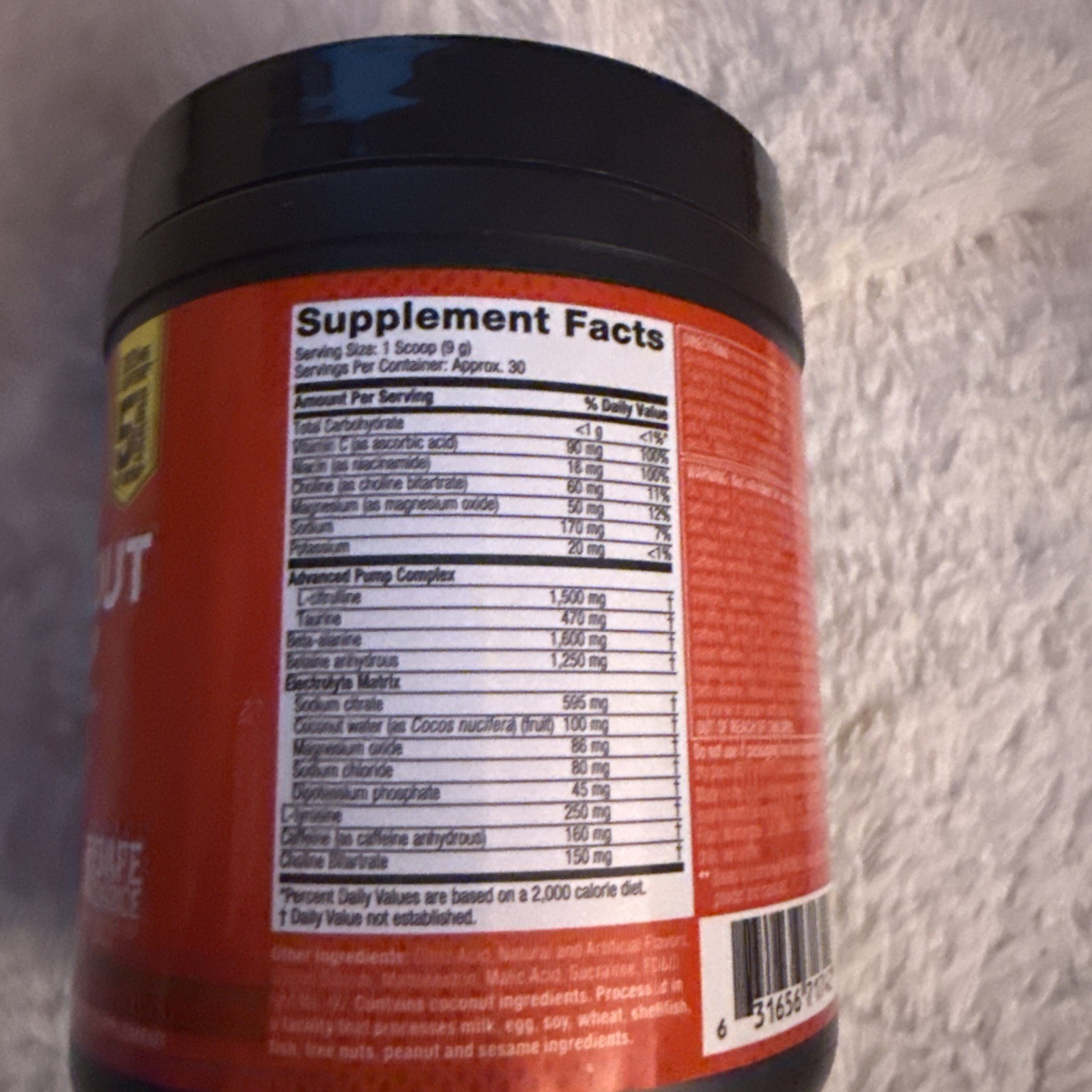 Pre-Workout Explosion 2.0, Fruit Punch, 9.52 oz (270 g) Exp 02/2027