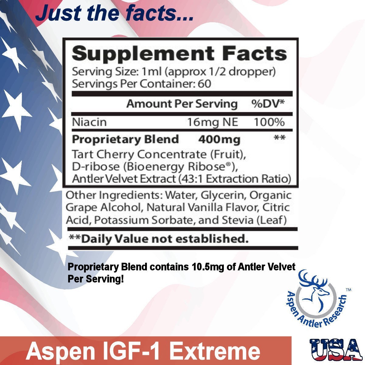#1 Rated Deer Antler Velvet Spray EXTREME IGF-1 | 400mg At 43X | 4 Bottle Pack