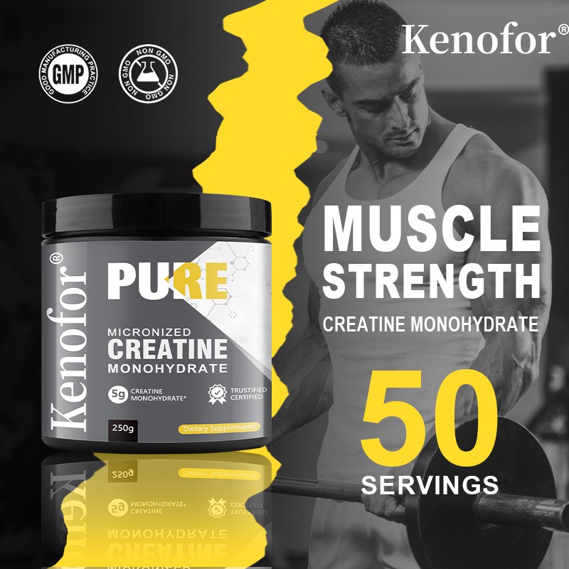 Dietary Supplements Creatine Monohydrate (Micronized) Powder – 5g per Serving