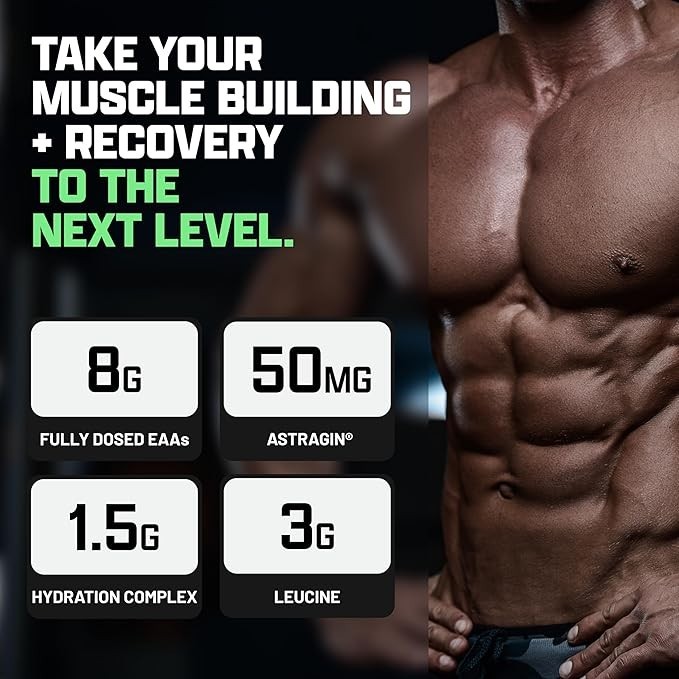 Nutrex Research EAA Hydration Powder EAAs BCAAs Electrolytes 30 Servings