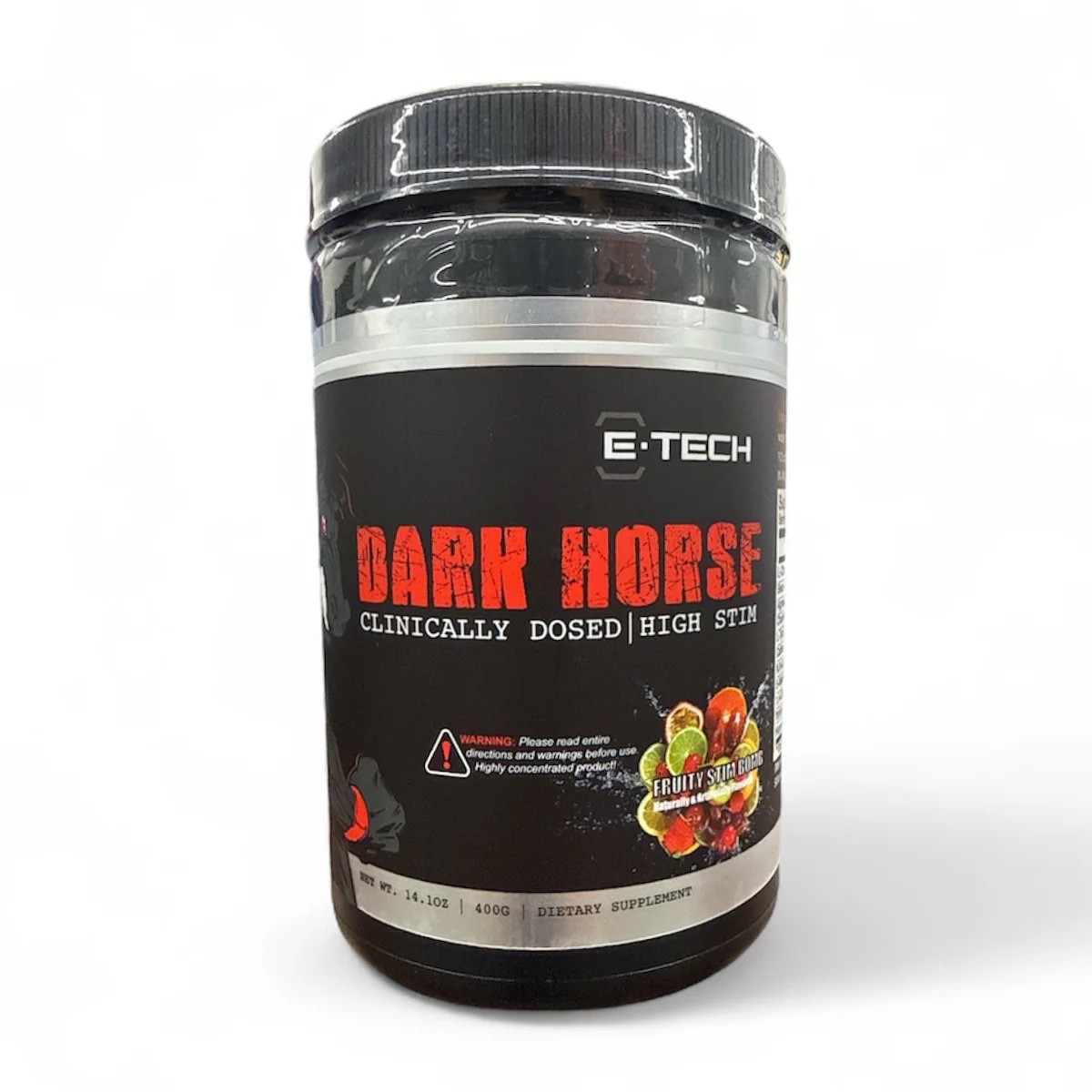 DARK HORSE High Stim PRE WORKOUT E-Tech.