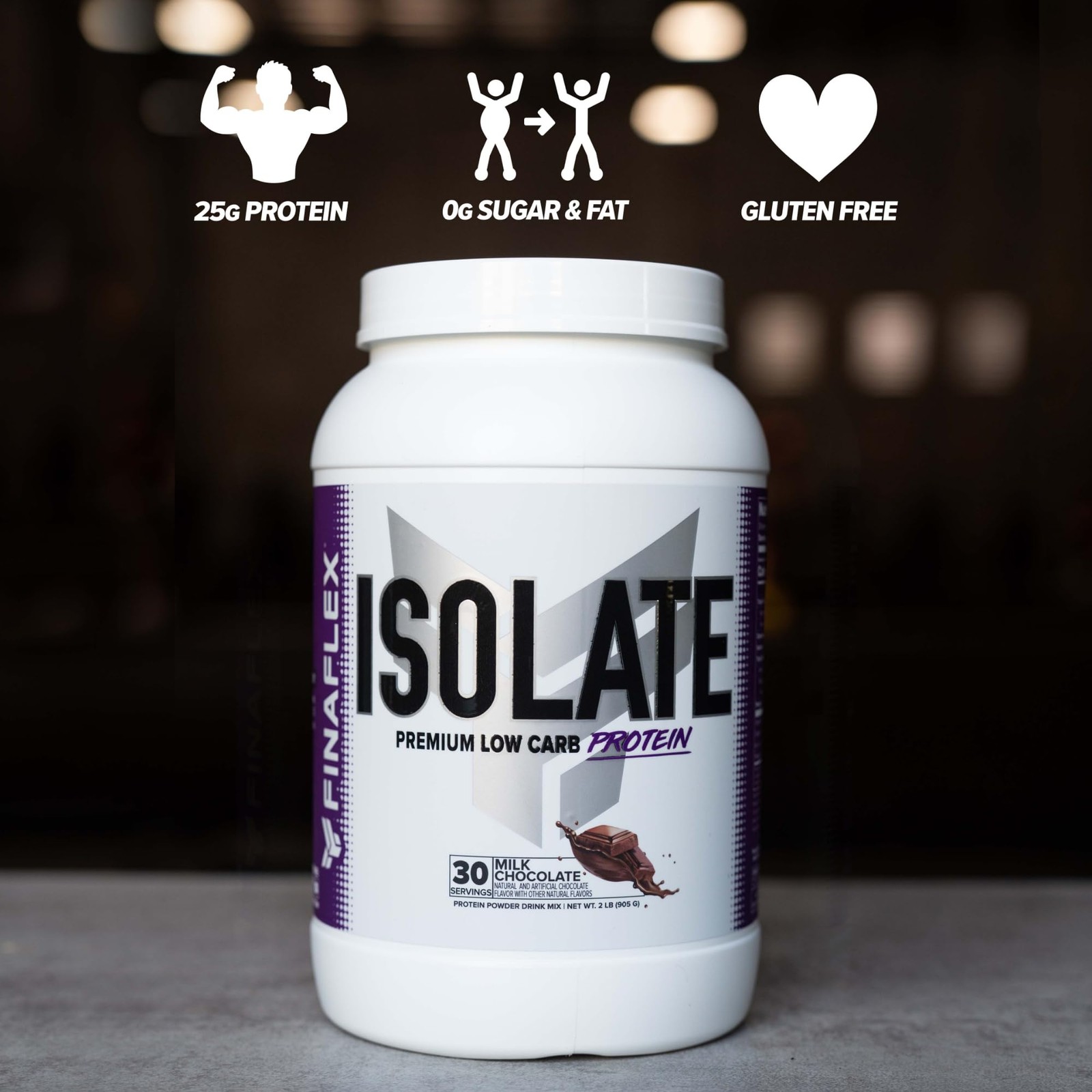 FINAFLEX ISOLATE, Milk Chocolate 5.5 lb 25 Grams of Iso Protein Per Serving…