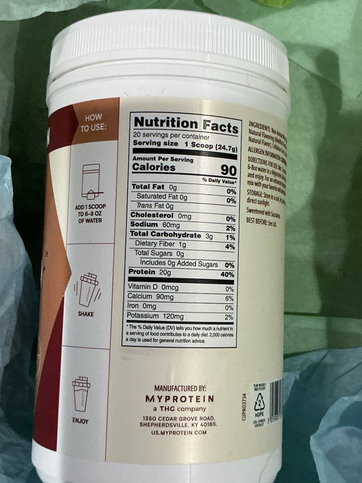 My Protein Cinnamon Cereal 20 Servings 20g of Protein