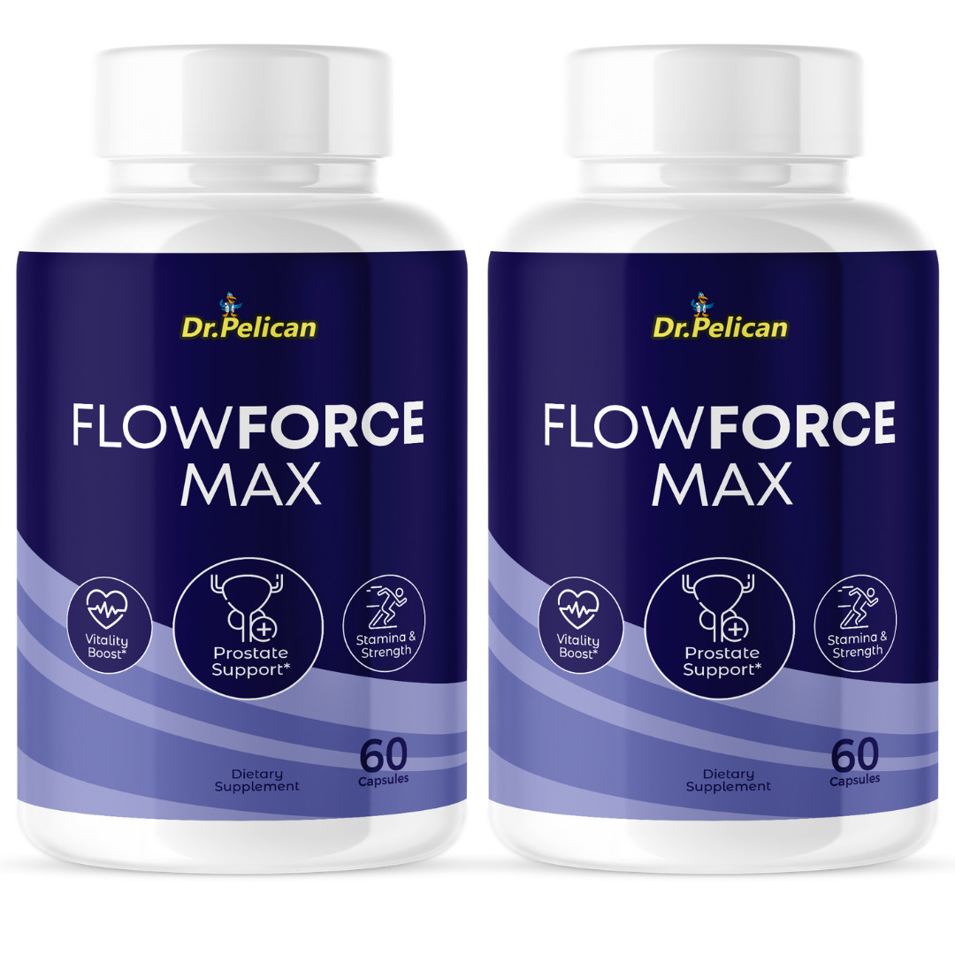 Flowforce Max- Prostate Support- 2 Bottles- 120 Capsules