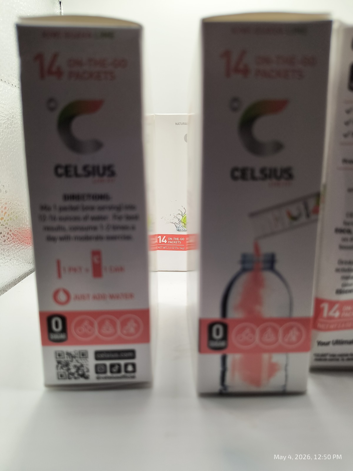 84 CELSIUS On-the-Go Powder Packets Drink Mix Kiwi Guava Lime 14 CTx6 Ex6/26++