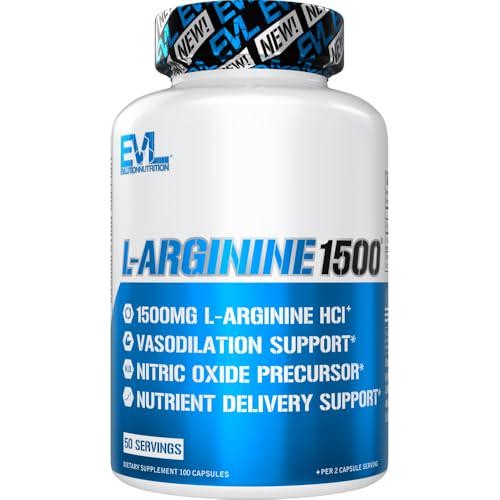 Evlution Nutrition Nitric Oxide Booster L-Arginine Supplement – Unlock Your