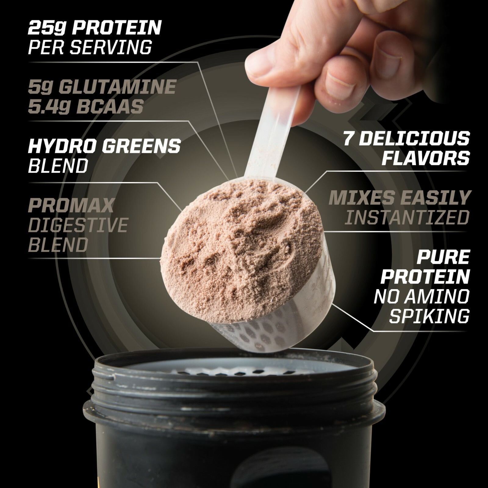 AMPLIFY XL Protein Matrix – Muscle-Strength-Recovery – Mango Mania (24 Servings)