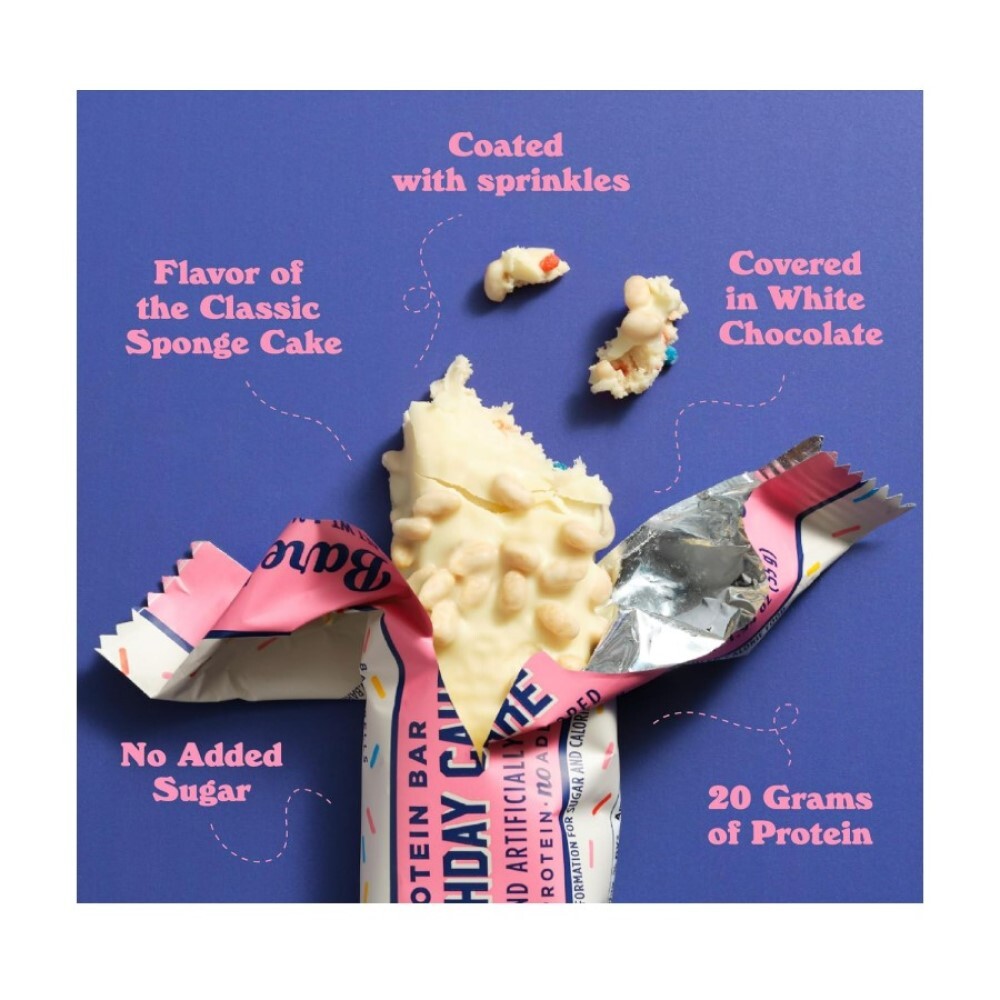 Birthday Cake Protein Bar (12 Bars)