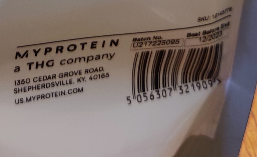 Essential BCAA 2:1:1 Powder, 250g, MyProtein. Rainbow Sherbert Flavor! .55 lbs