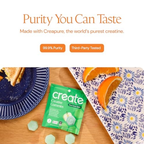 Creatine Gummies 30ct Variety Pack Vegan Gluten Free NSF