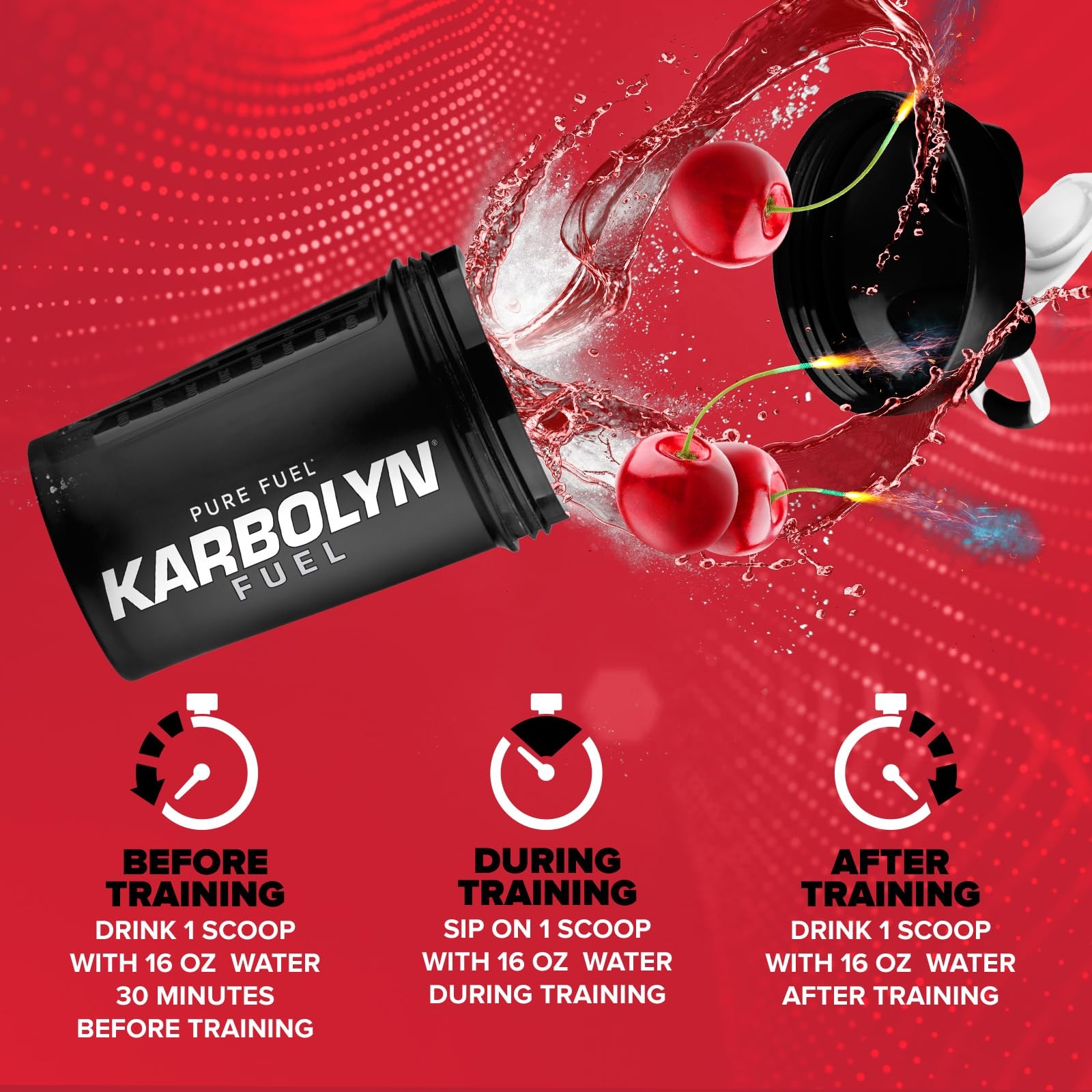 EFX Sports Karbolyn Fuel | FastAbsorbing Carbohydrate Powder | Carb Load, Sus…