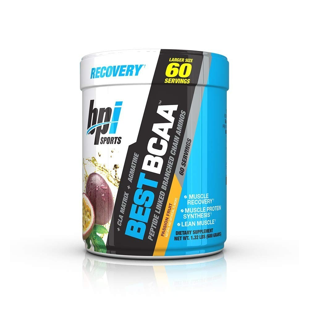 BPI Sports Best BCAA Powder – Hydration, Fruit Punch, 30 Servings