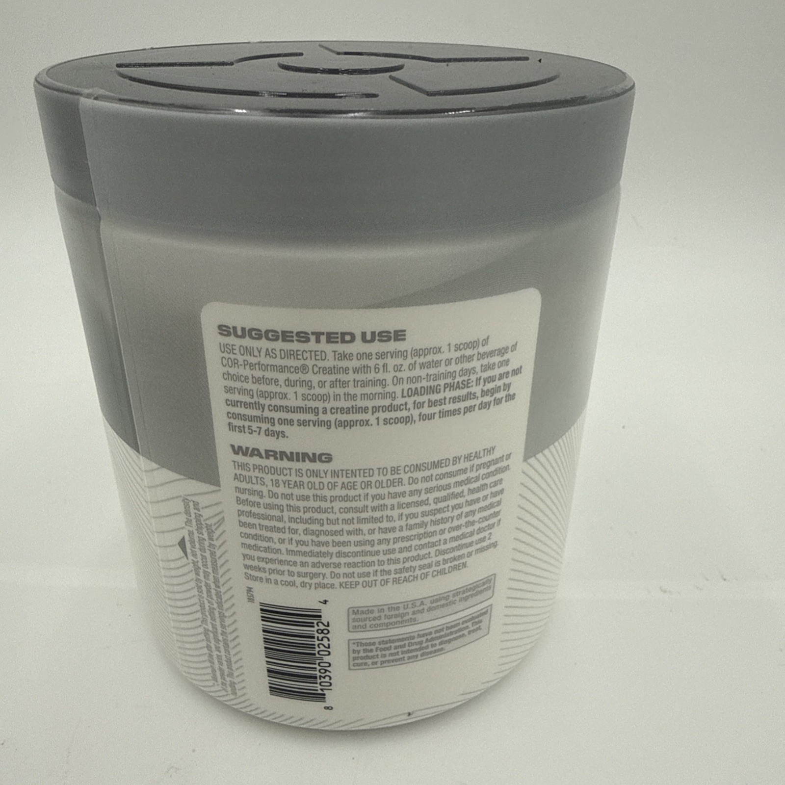 Celluc+r Creatine Cor-Performance Unflavored 72 Servings, 12.7oz Exp: 12/28 New