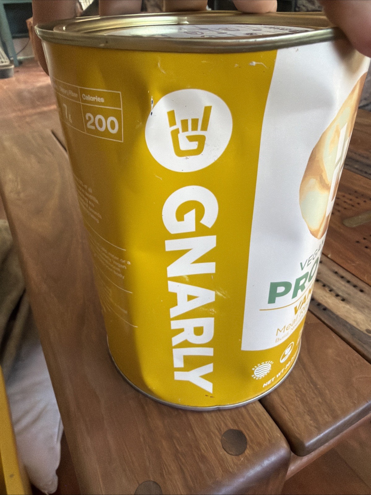 Gnarly Vanilla Protein Powder – NSF Sport Certified – Vegan Plant Protein 9/27