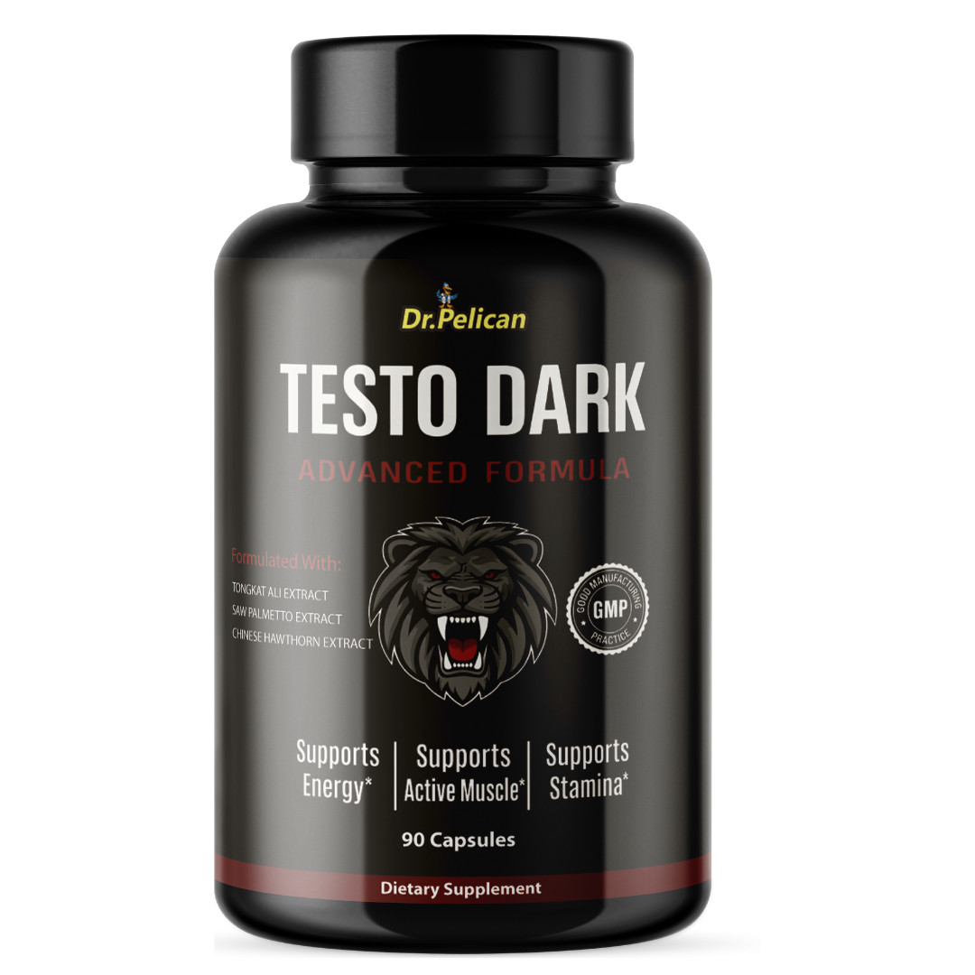 Test0 Dark- Bodybuilding & Men’s Health Support- 90 Capsules