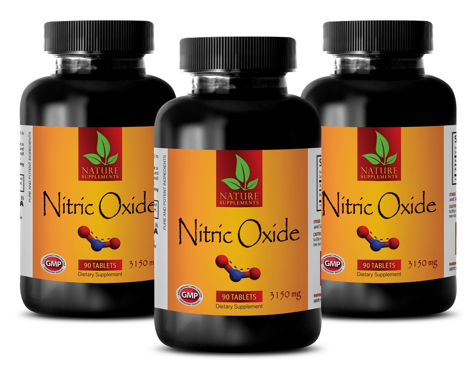 Fat Burner – NITRIC OXIDE 3150mg – amino acids energy – muscle gain – 3 Bottles