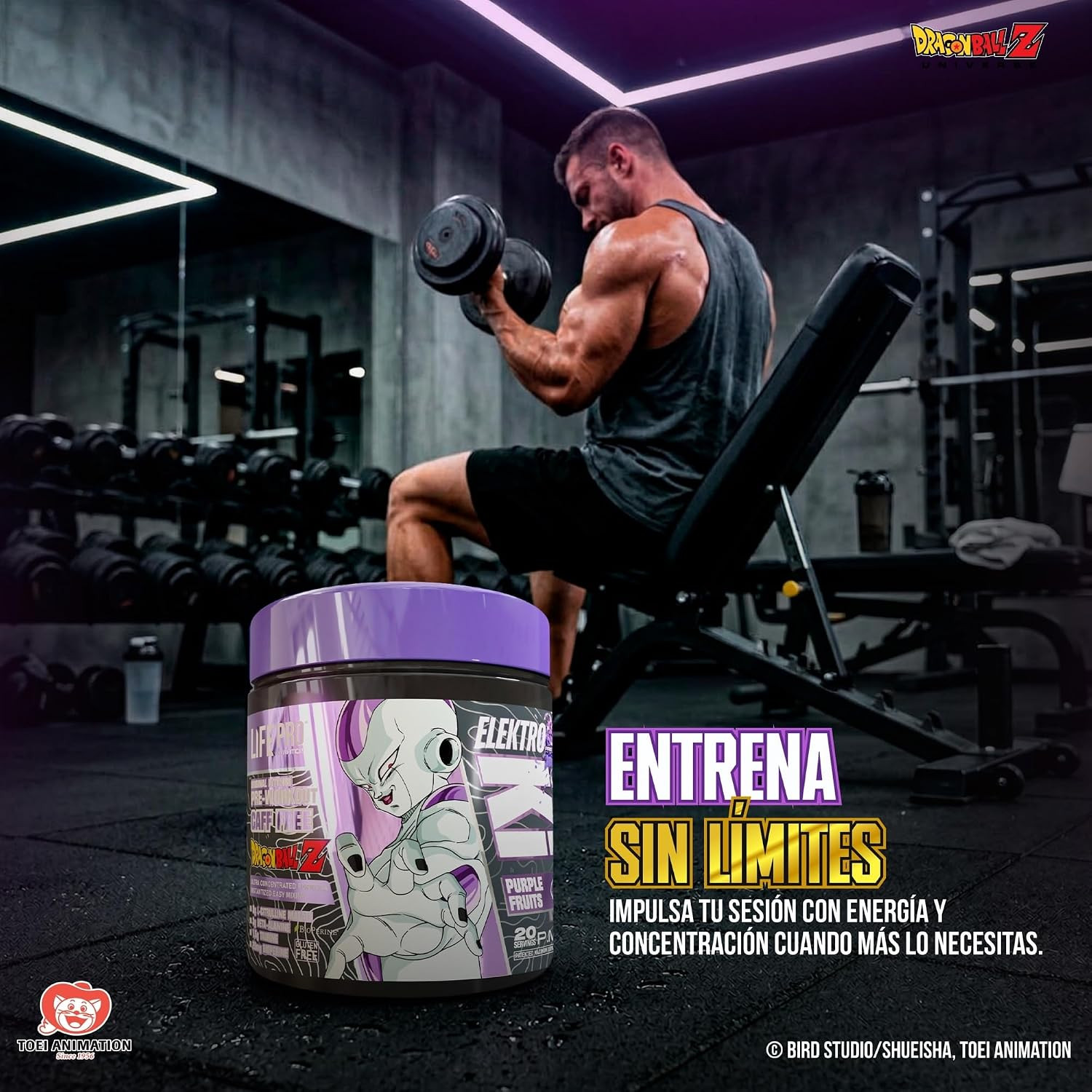 Life Pro Elektro Ki Dragon Ball Z Limited Edition 400G – Potente Preentreno Insp