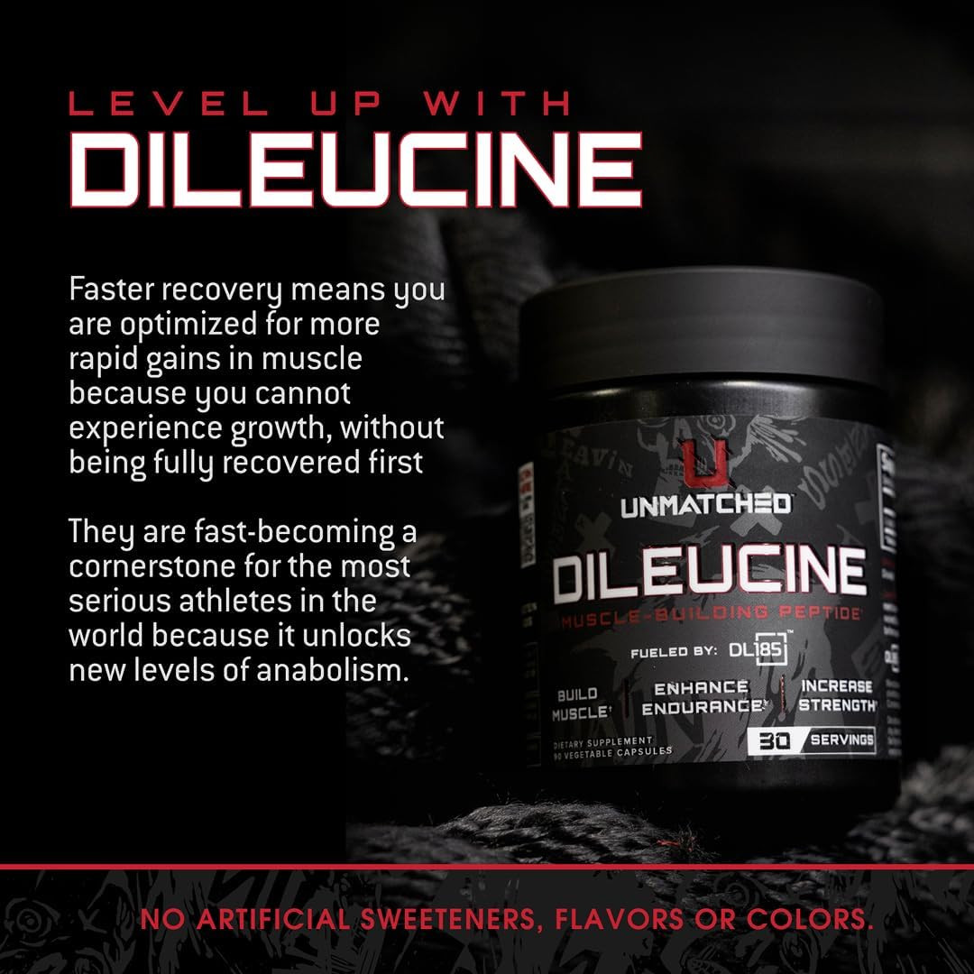 Dileucine Amino Acid Peptide | Fueled by DL185 | Accelerate Protein Synthesis, M
