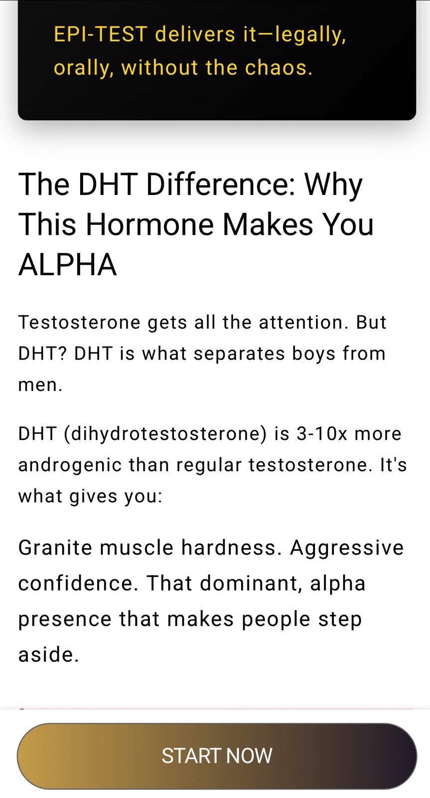 Epi-AlphaTest Epiandro Vial 2Step Precurs. 2 Stanolone By Vintage Muscle💪🏛️🧪