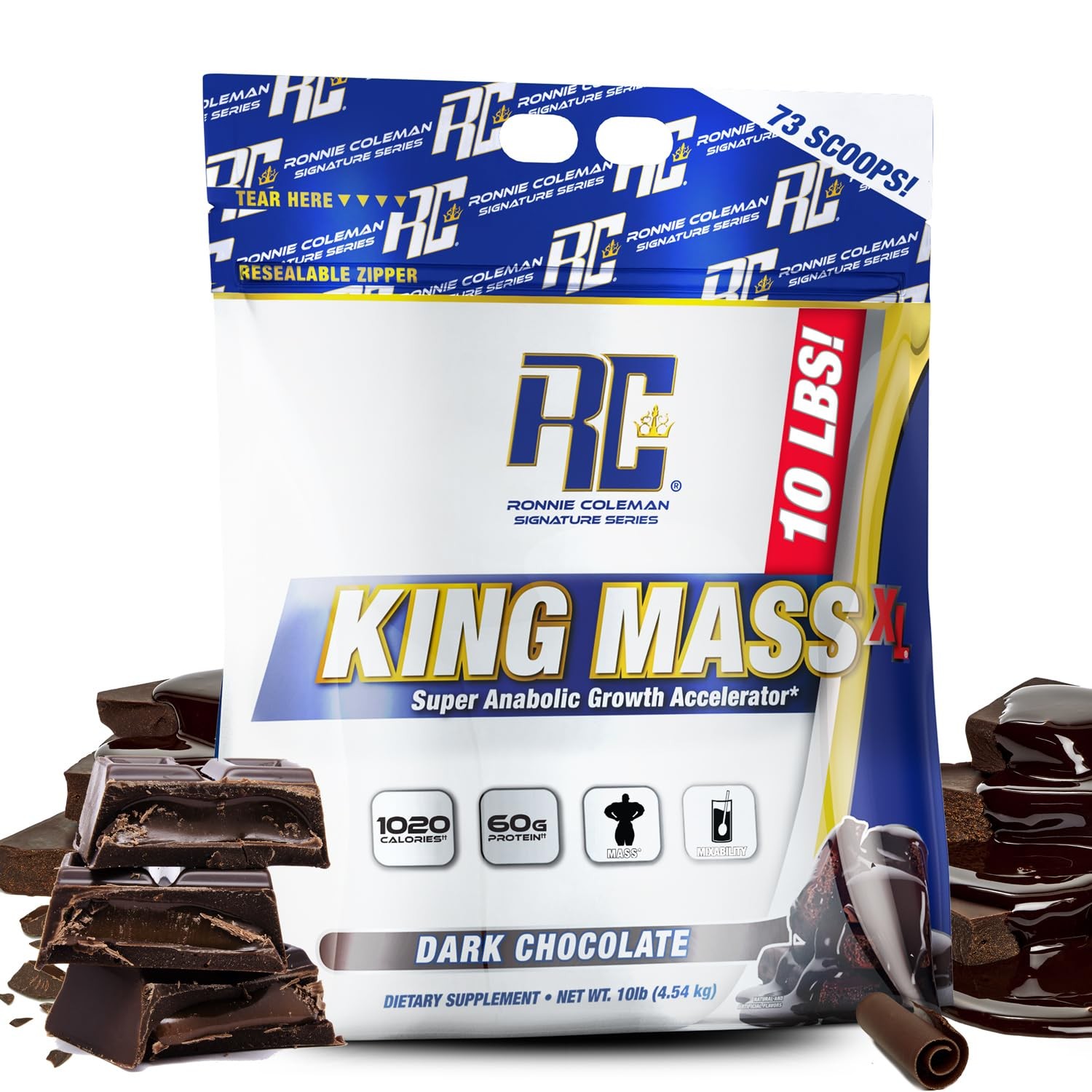 Coleman Signature Series King Mass XL Mass Gainer Protein Powder – Dark Chocolat