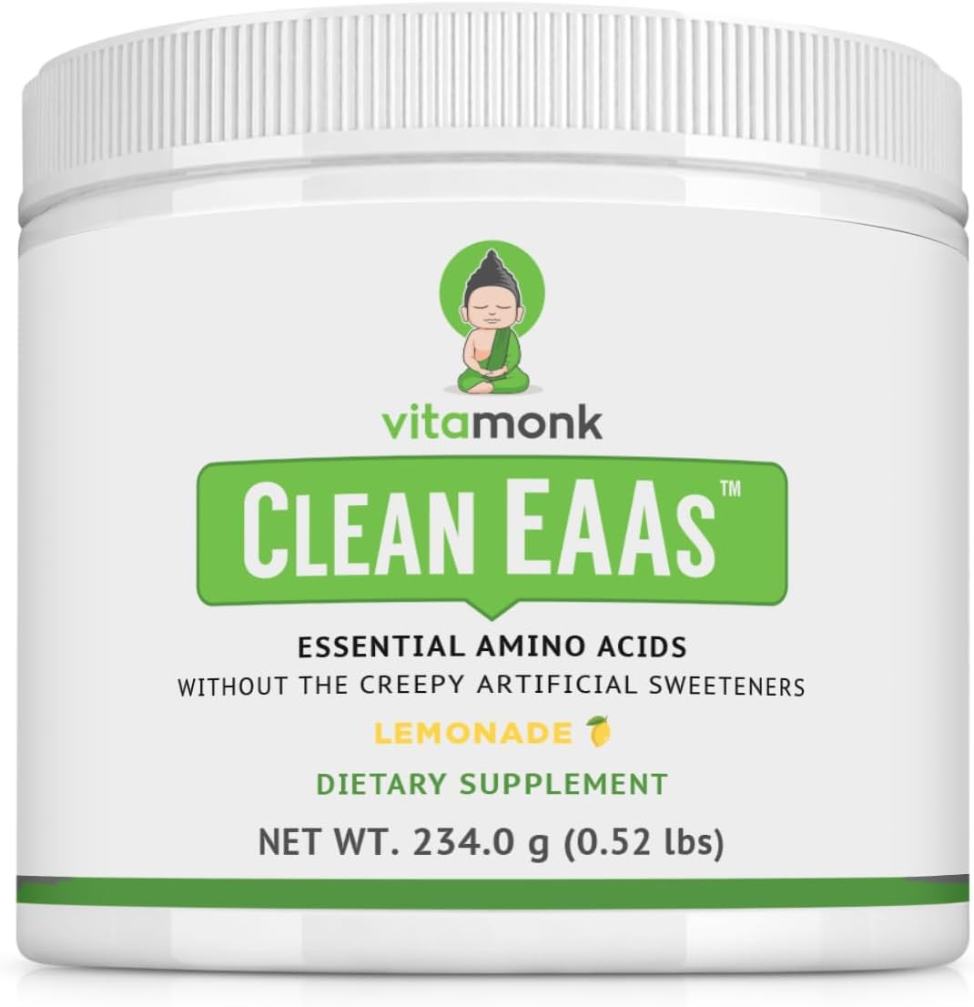 Clean EAA – Eaas with No Artificial Sweeteners for Pre-Workout, Energy and Recov