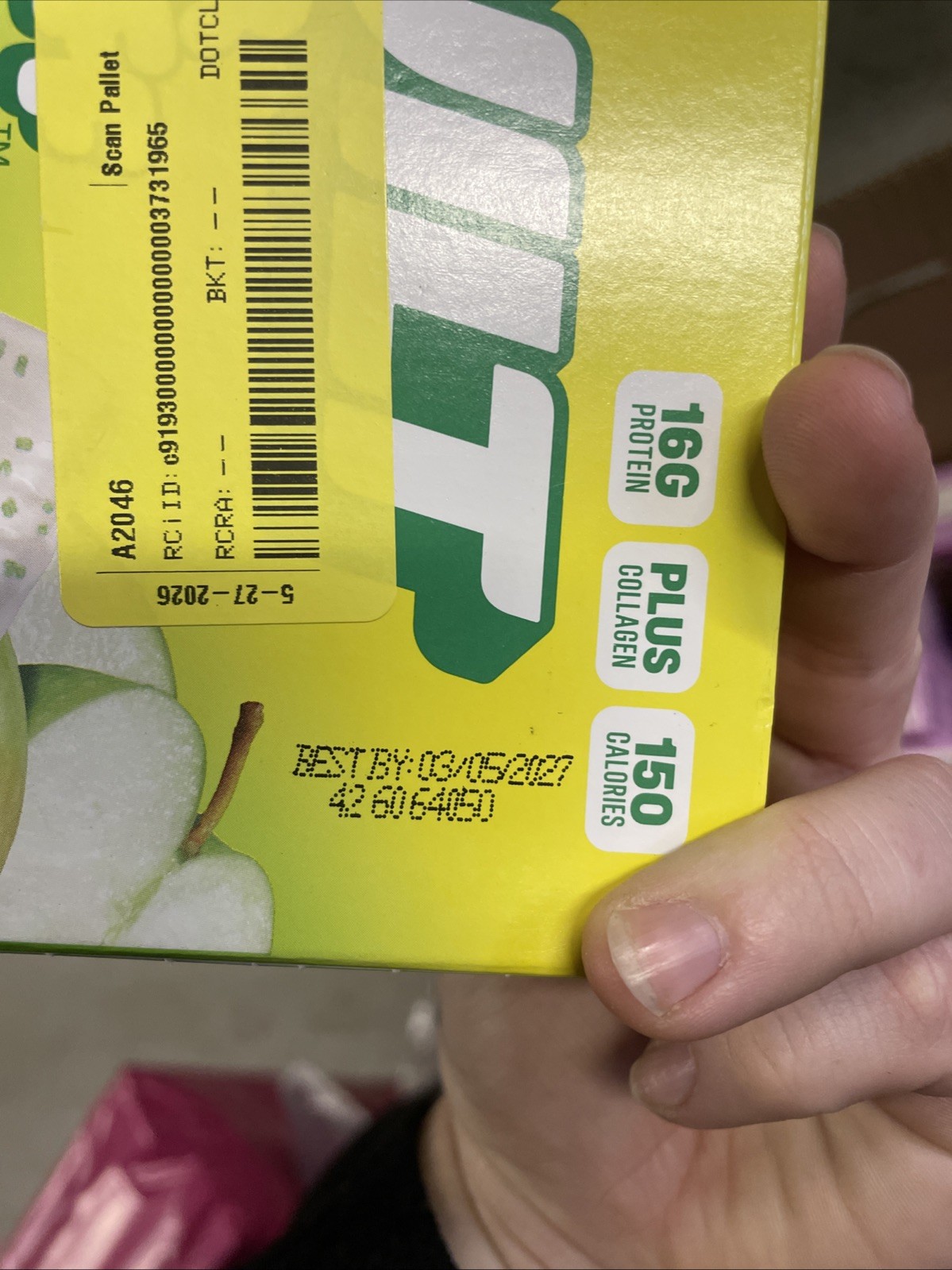 Built Sour Puff Green Apple Crush 4 Count In Date