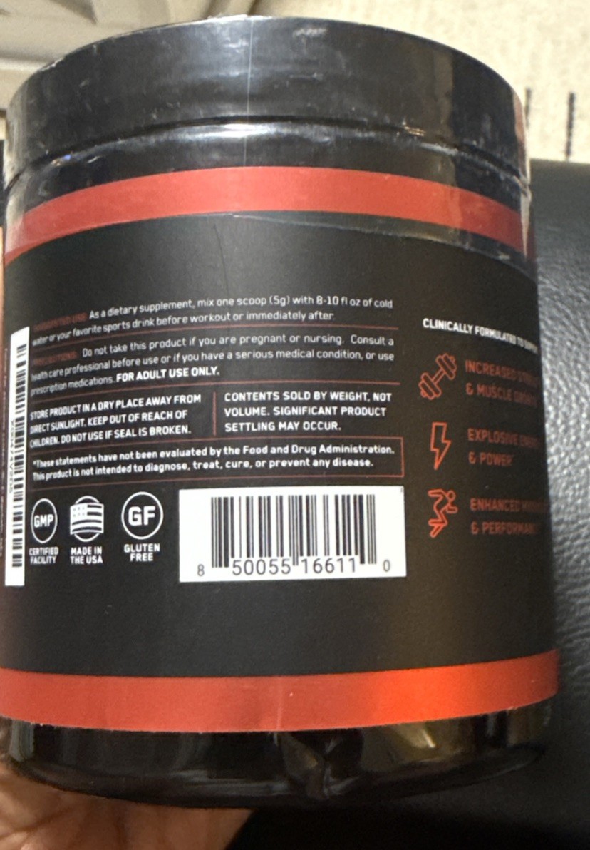 Goliath Labs 100% Creatine Monohydrate 60 Servings Net Wt. 300g – Brand New