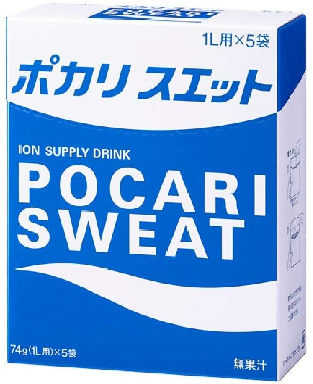 Vol.Dicnt Pocari Sweat Ion Supply Drink Powder 74g x5 packs in 1box Otsuka Japan