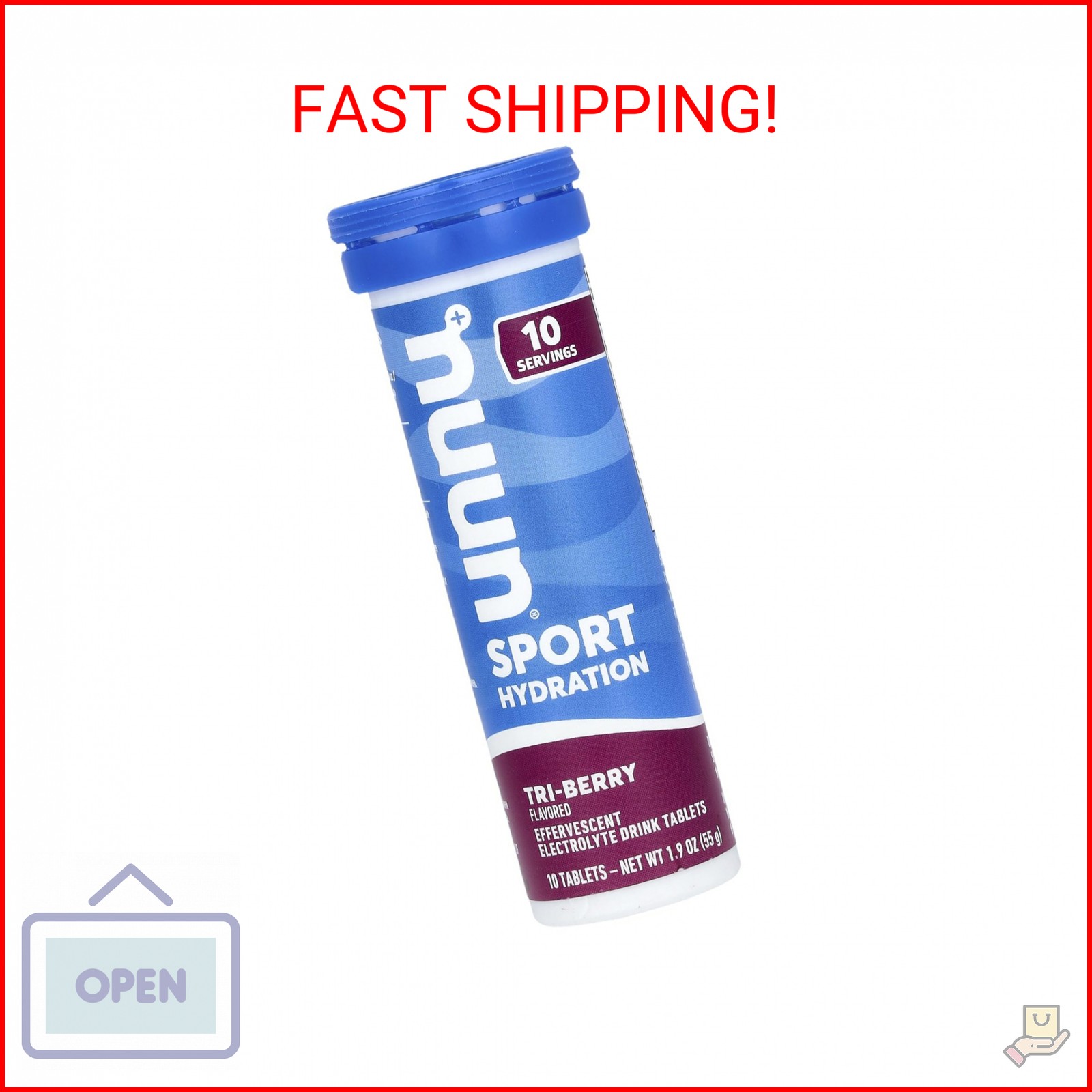 Nuun Active, Tri Berry, 10 ct