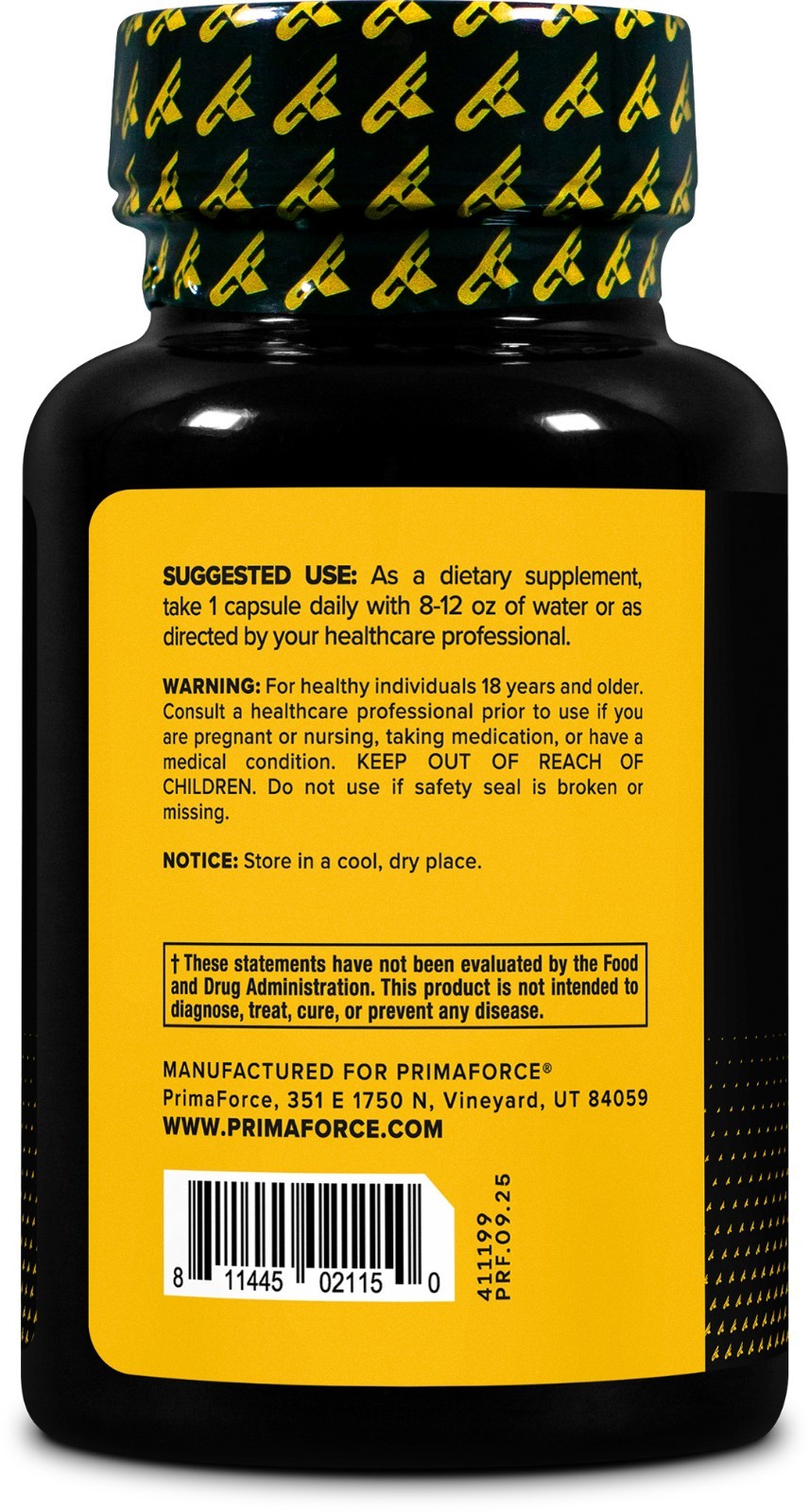 Primaforce Agmatine Sulfate 500mg, 90 Capsules – Non-GMO, Gluten Free Supplement