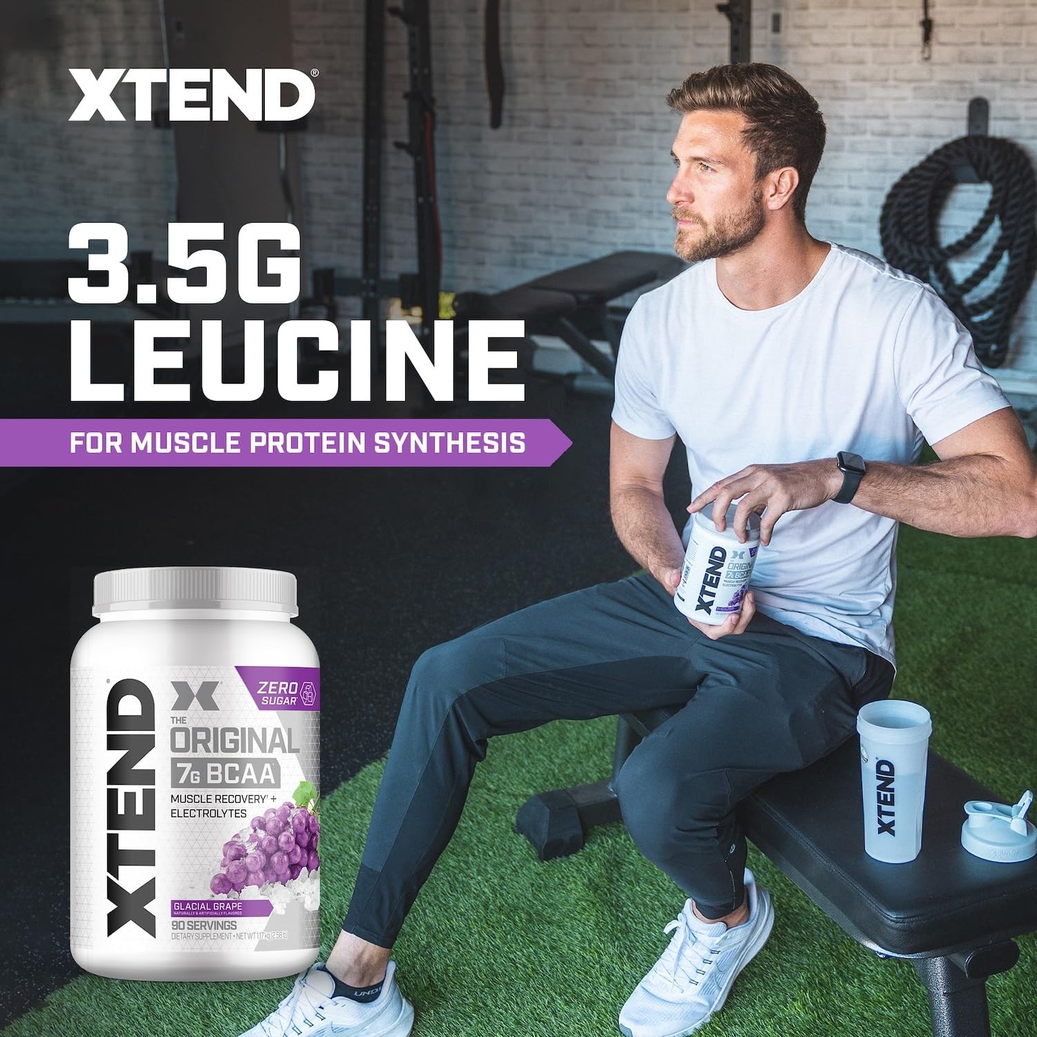 Xtend Original BCAA Powder Muscle Recovery 90 Servings
