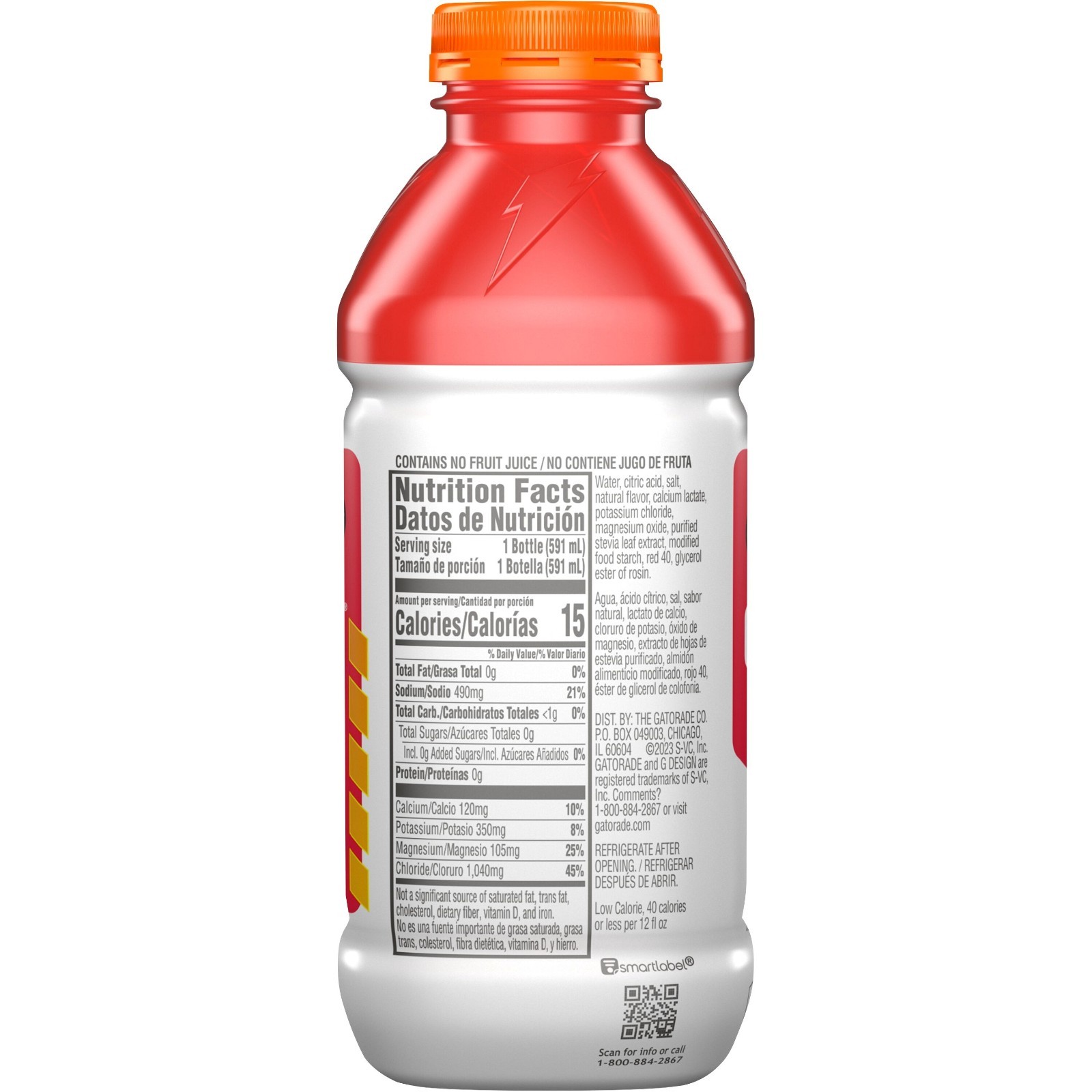 (12 pack) Gatorade Gatorlyte Fruit Punch Electrolyte Sports Drink, 20 fl oz Bott