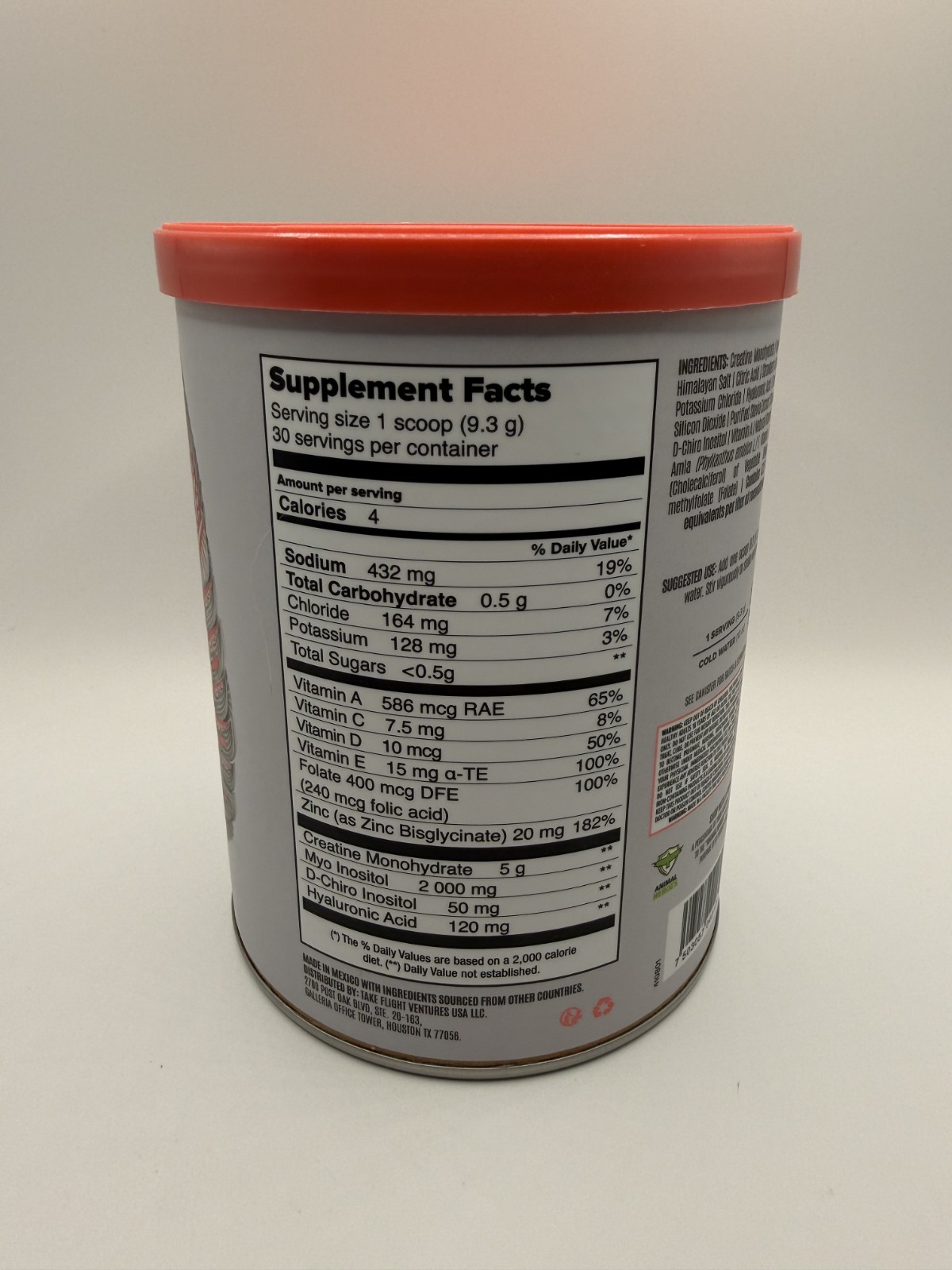BIRDMAN Creatine for Women | Pink Lemonade 9.84oz (279g) 30 Servings – Brand New