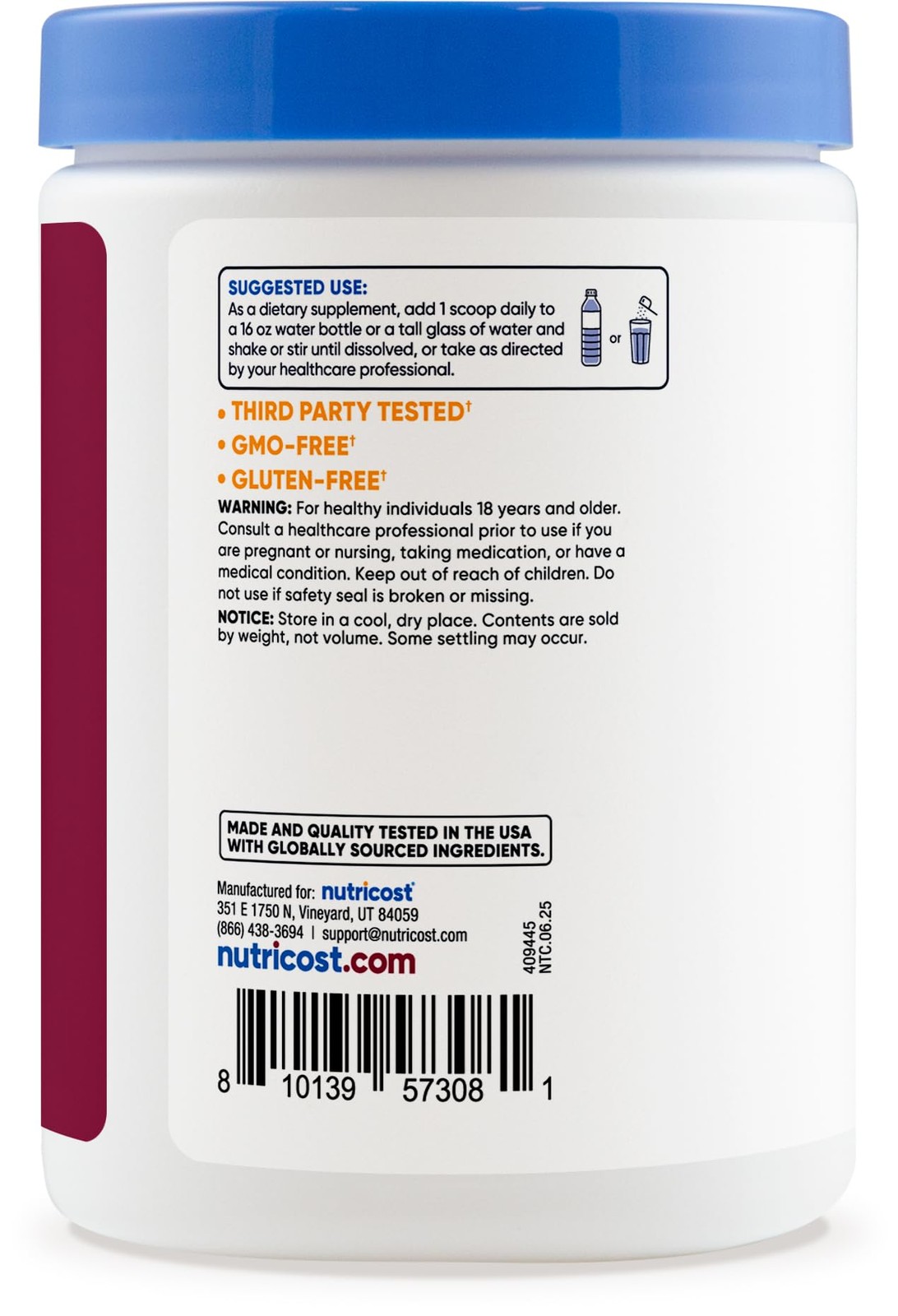 Nutricost Electrolyte Complex Powder (60 Servings, 8.4 Ounce (Pack of 1)