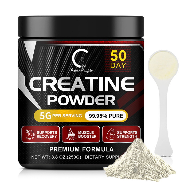 Pure Creatine Monohydrate Powder Micronized Unflavored 50 Servings 250 Grams
