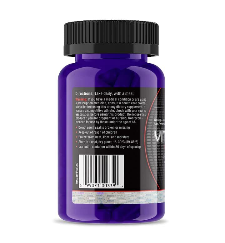 Ultimate Nutrition Vitamin D – 60 Softgels New!!!