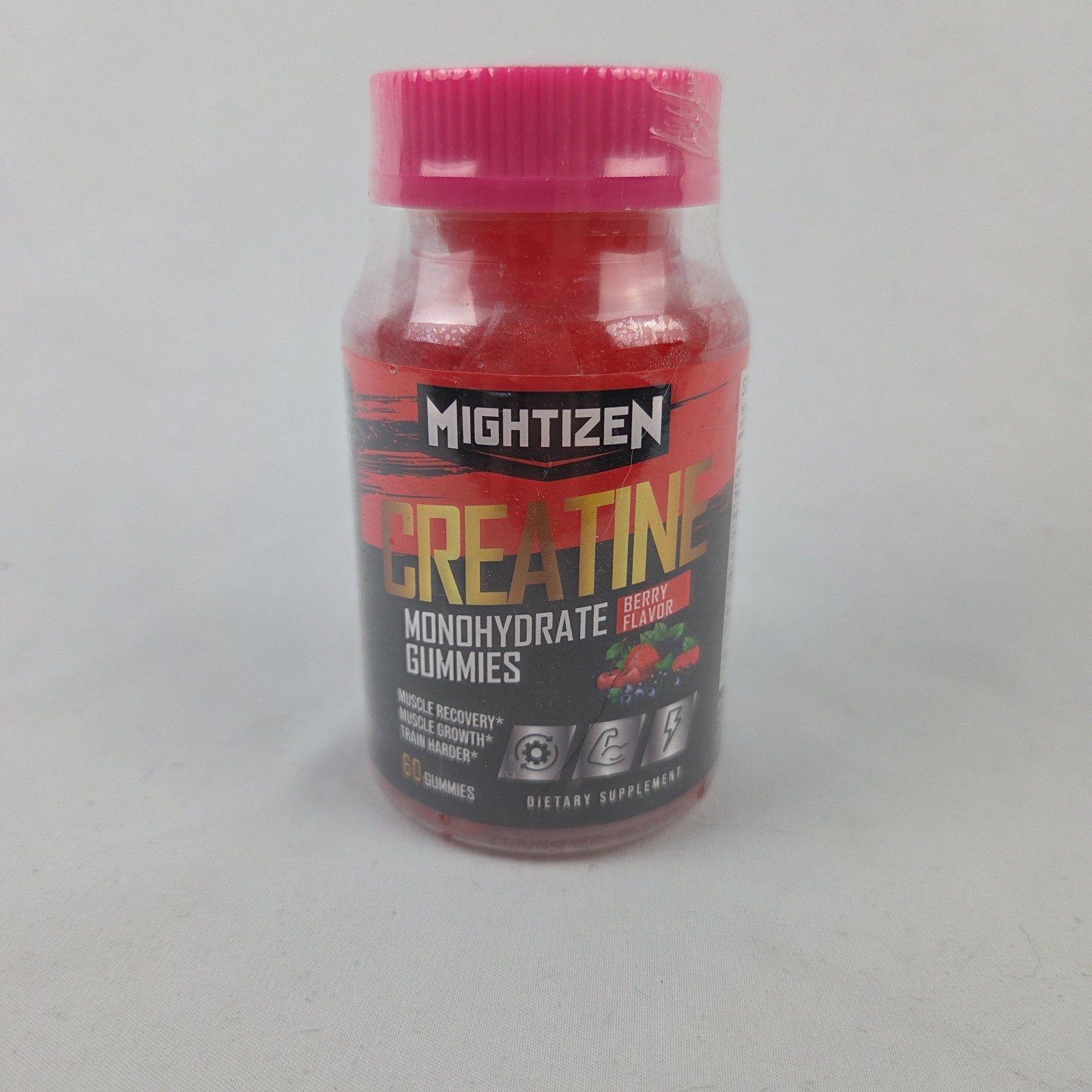 Mightizen Creatine Monohydrate Gummies Quantity 60 Exp 6/27