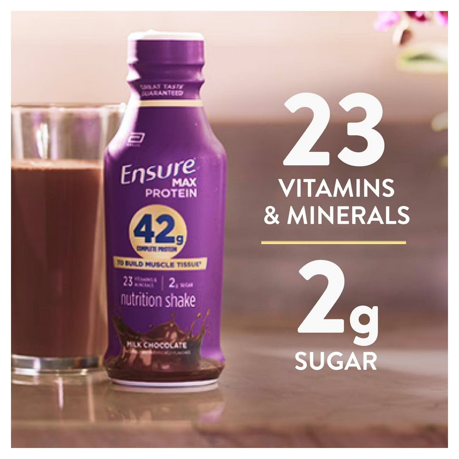 Ensure Max Protein 42g High Protein Shake, Milk Chocolate, 14 fl. oz., 12 pk.