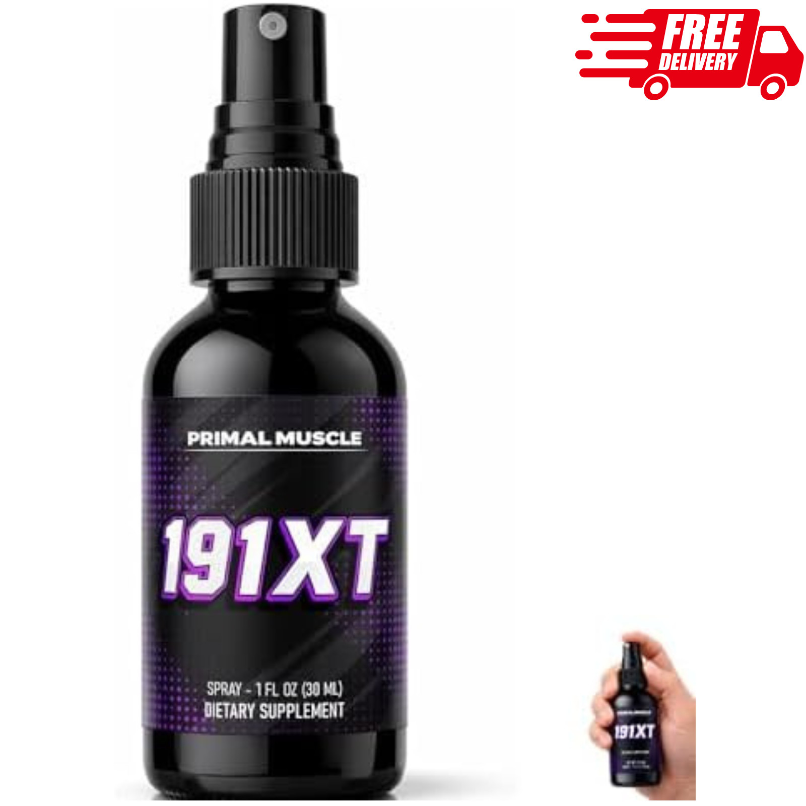 Primal Muscle 191Xt Recovery Spray | 191Xt Primal Muscle Spray, a Plant-Based an