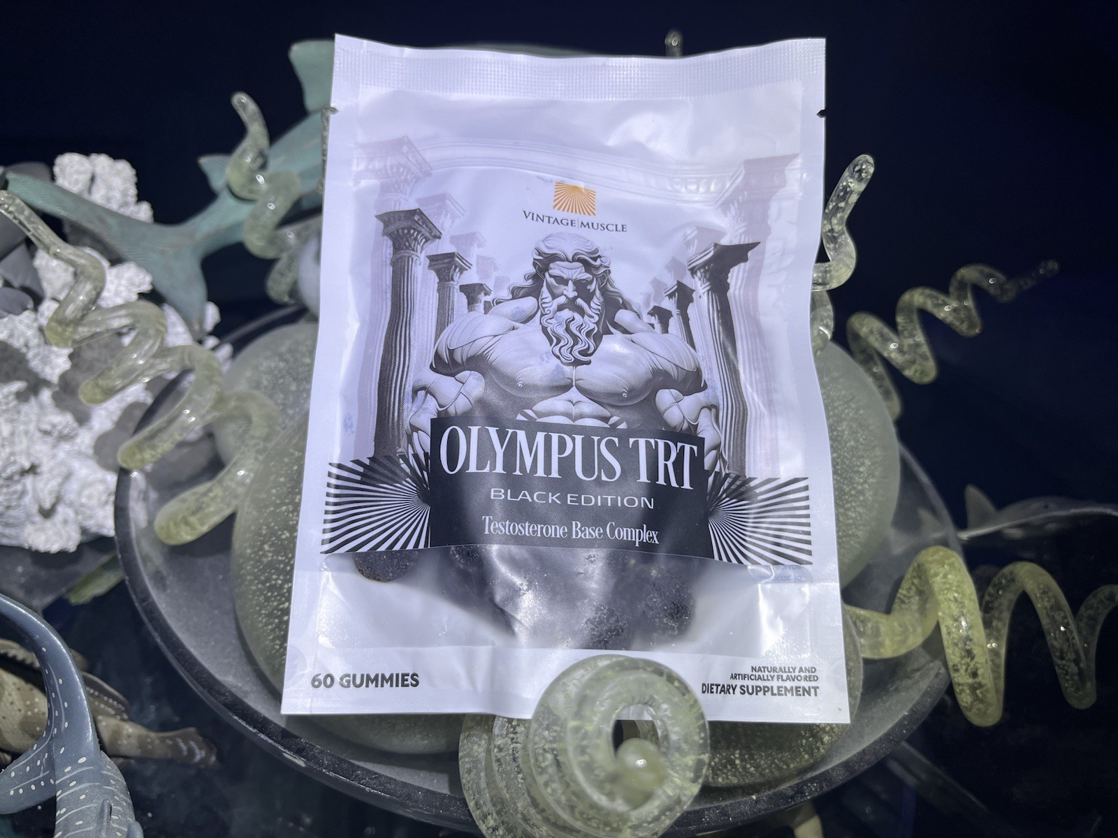 Olympus TRT 4Dhea 2 Step PreCursor 2 Test. Base Gummies By Vintage Muscle💪🏛️🌍