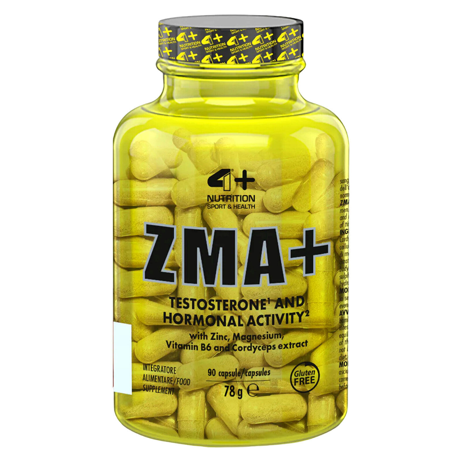 ZMA+ 90-270 CAPSULES – Testosterone Support – Improves sleep quality- Magnesium