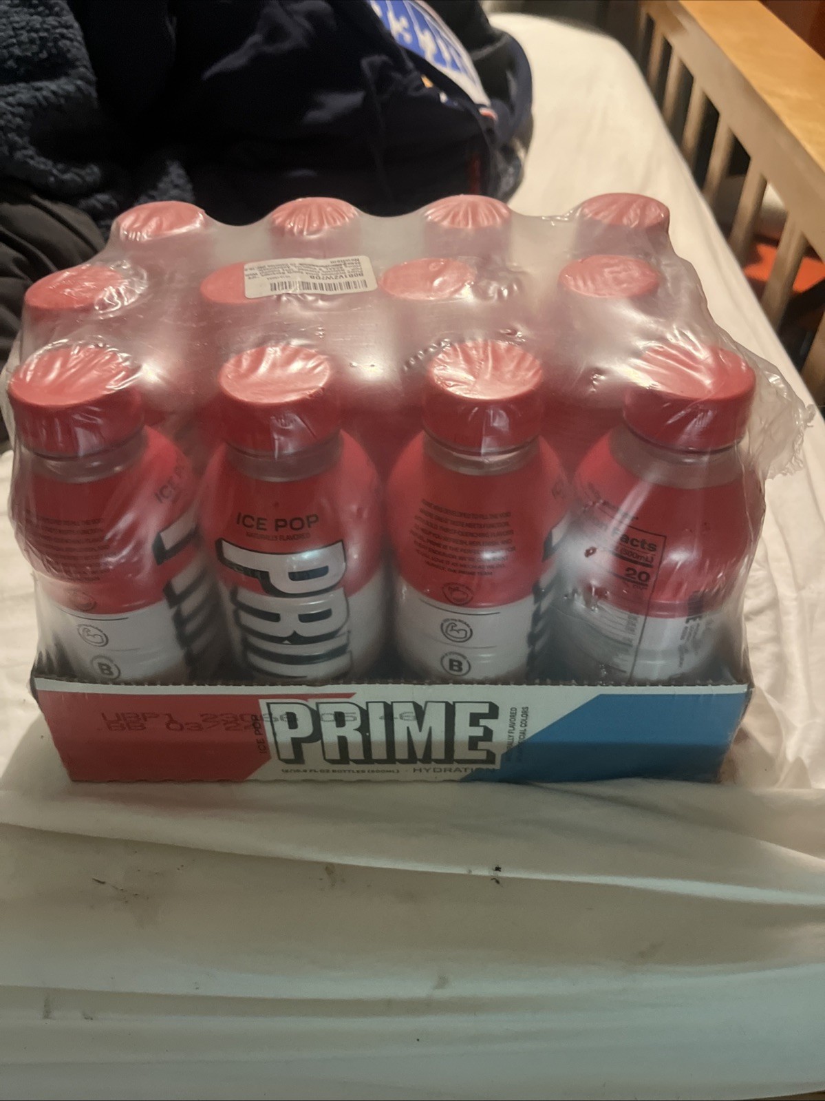 Prime Hydration – Ice Pop – 12 Pack