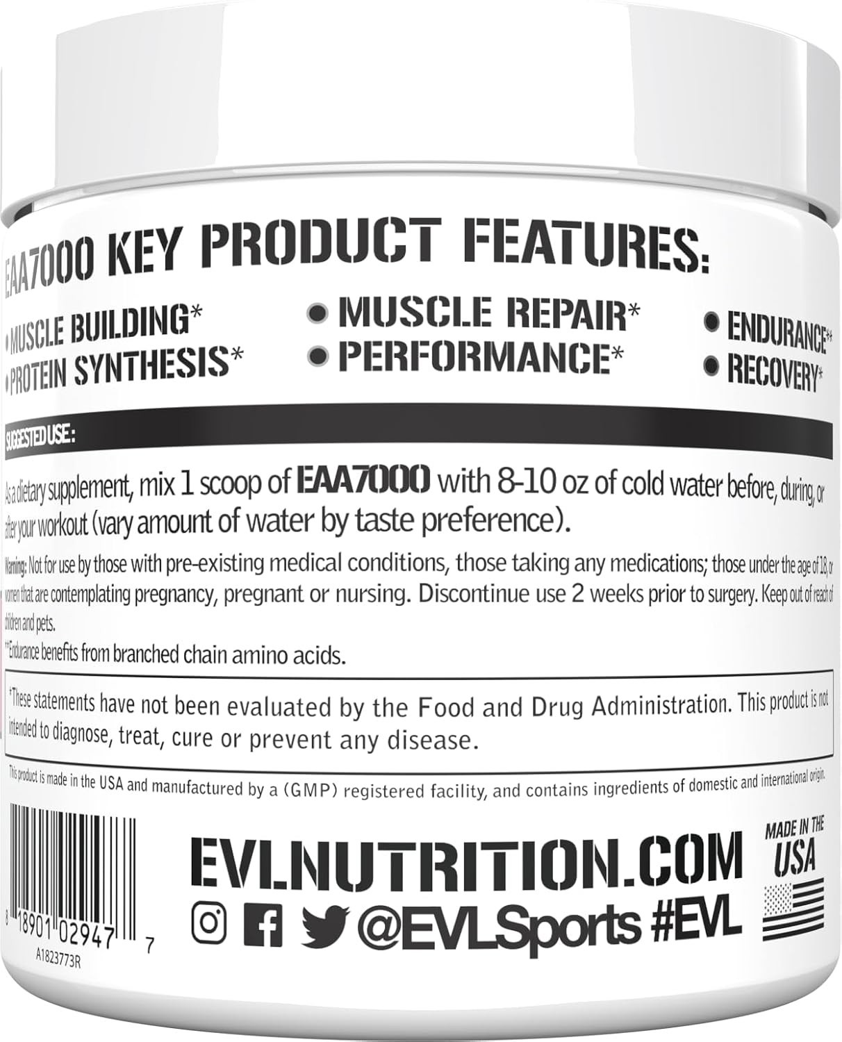 EAAs Amino Acids Powder – EAA Essential Amino Acids Pre & Post Workout Powder…