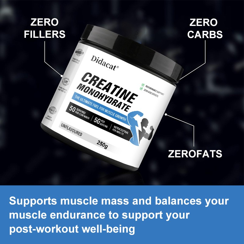 Dietary Supplements Creatine Monohydrate (Micronized) Powder – ZERO SIDE EFFECTS