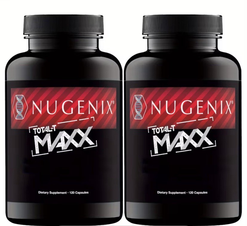 2-Pack NUGENIX MAXX Total-T Testosterone Libido Booster | Build Muscle | SEALED